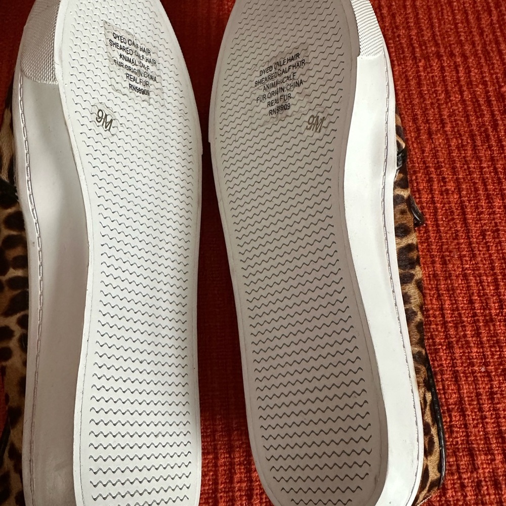 Banana Republic Leopard Print Slip-On Sneakers - Picture 4 of 8